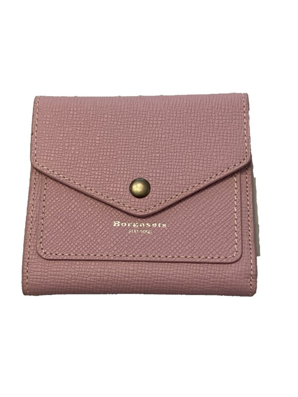 Womens Small Wallet Leather RFID Blocking Card Holder Organizer Light Pink